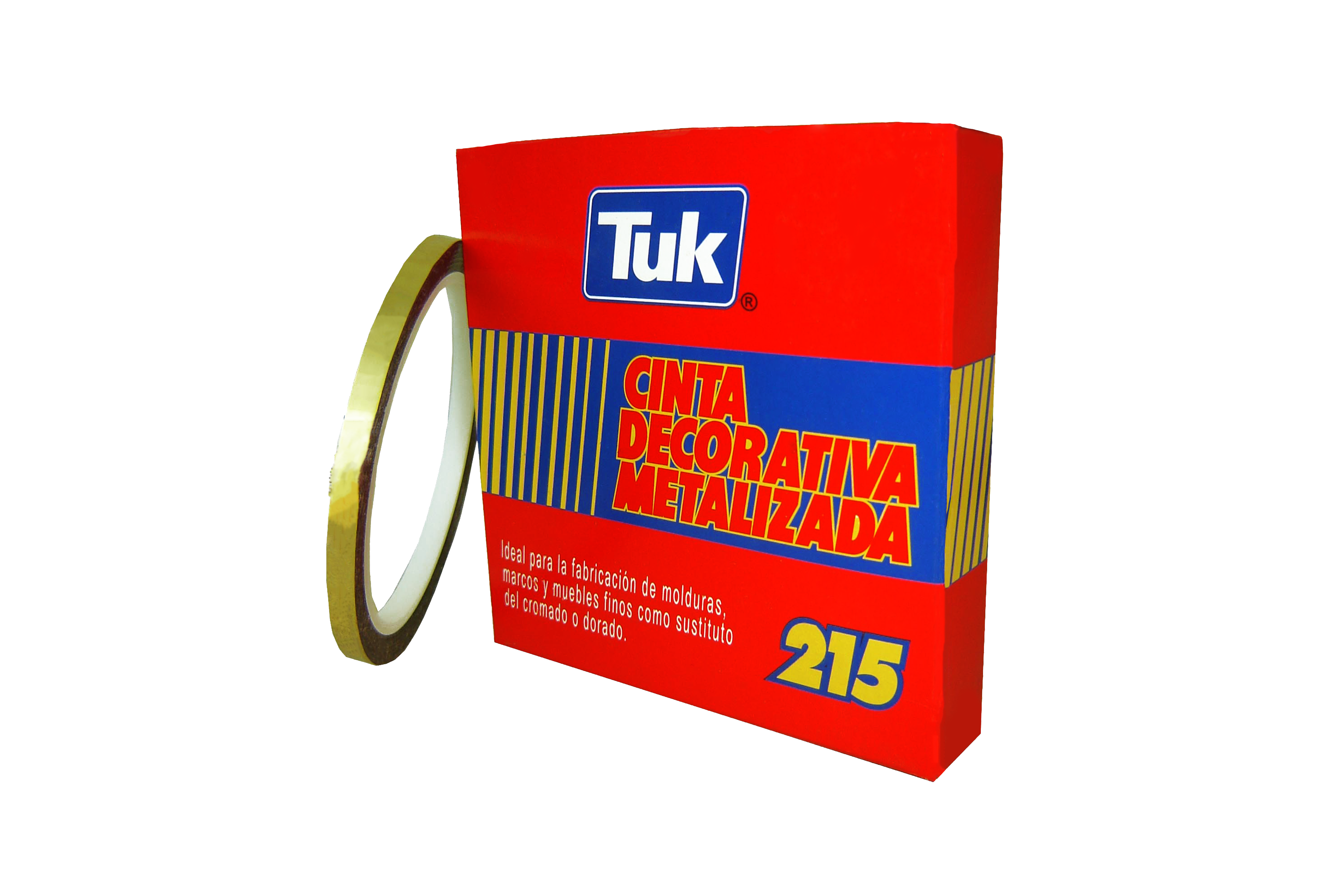 215 - Cinta Decorativa Metalizado Oro