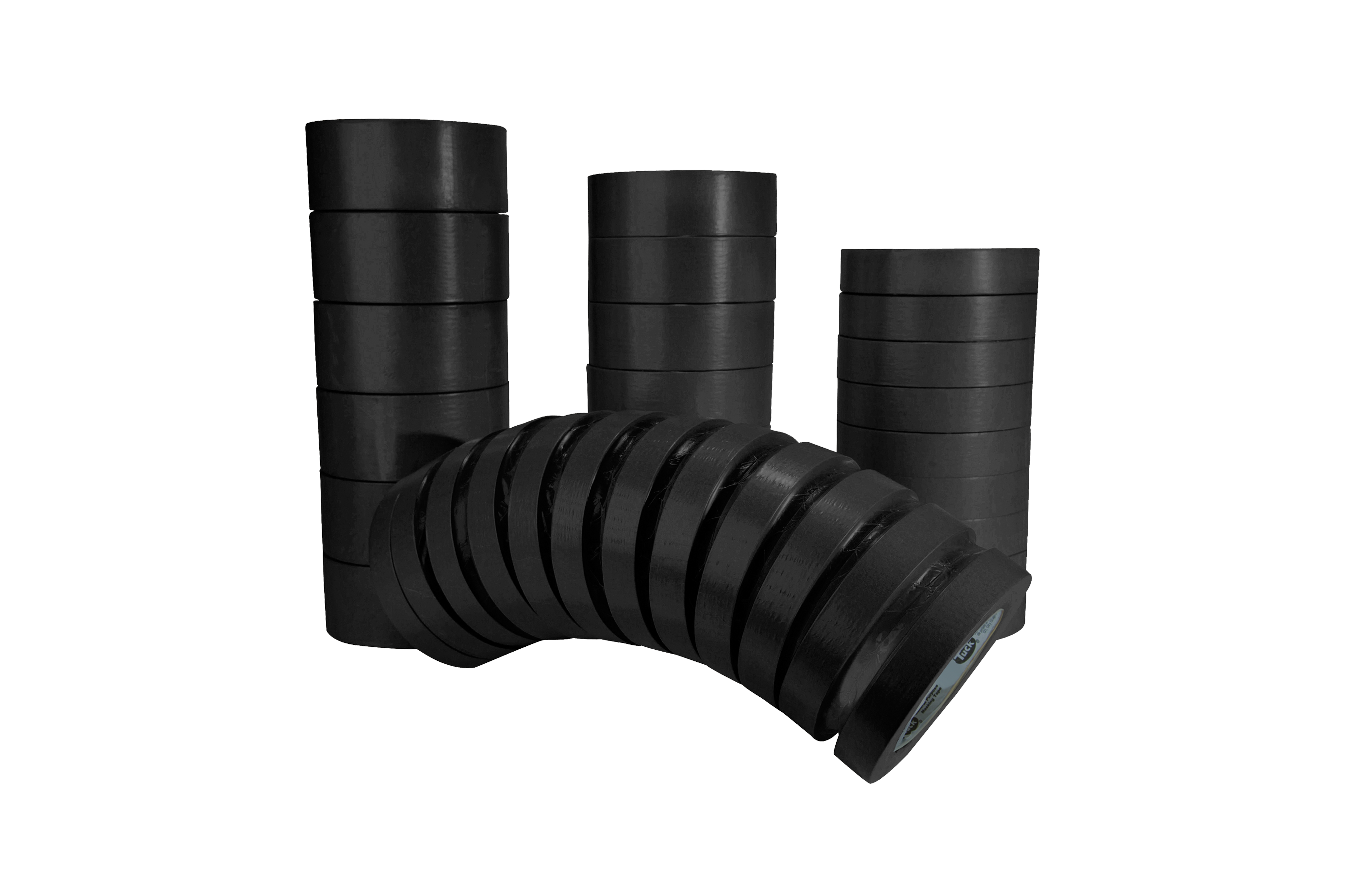 137 - Masking Tape de Grado Industrial Color Negro