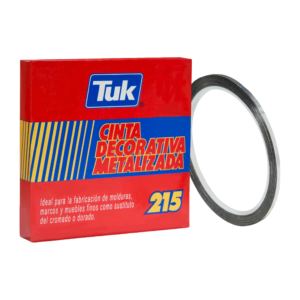 215PL - Cinta Decorativa Metalizada Plata